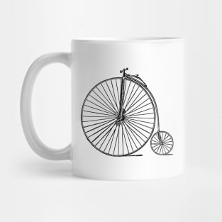 Penny Farthing Unicycle Mug